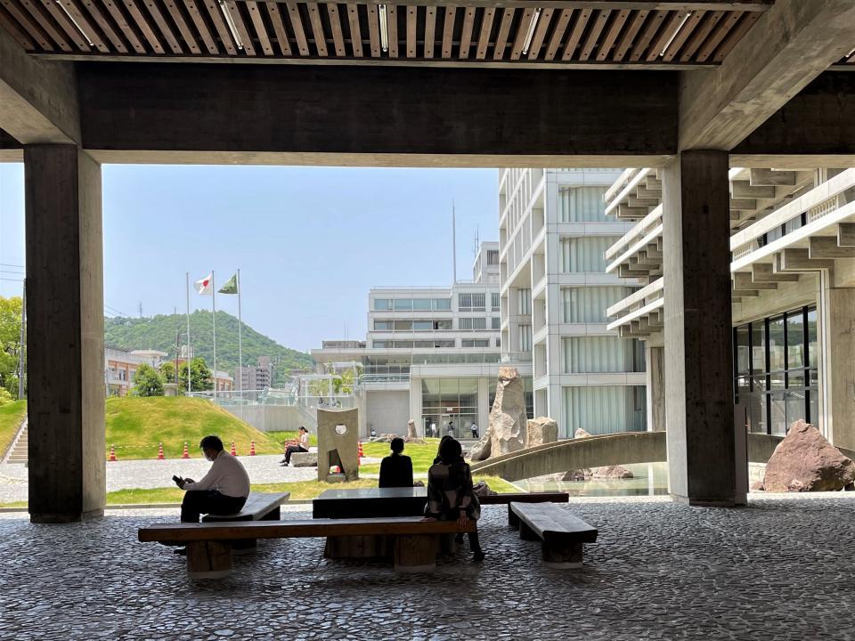 香川県庁舎 , 丹下健三 1958, ◻︎香川県高松市番町4丁目1番10号,建築 ,香川 ,丹下健三 ,うどん ,architecture ,ルコルビュジエ