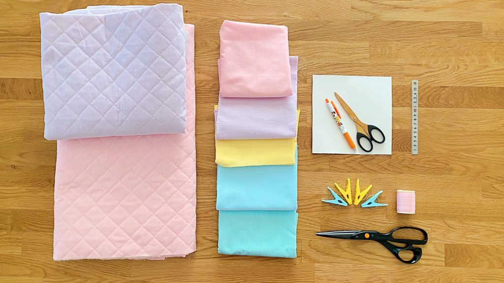 ベビーDIY サニーマット完成〜。+miel☺︎Blog 育休中＊R2•R6産まれ兄弟