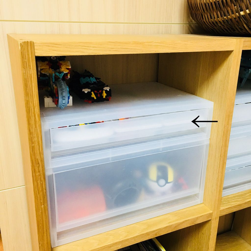 無印 ポリプロピレンケース引き出し× ダイソー 製氷皿で、レゴ収納！ : An's日和