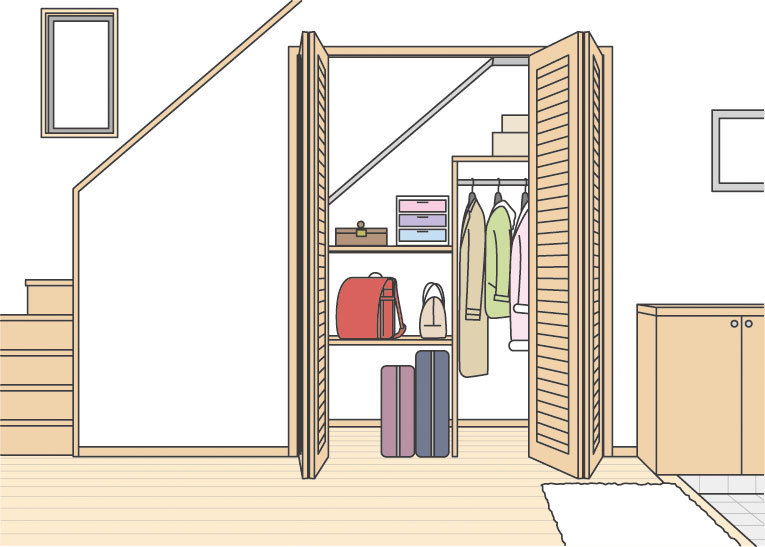 階段下のスペースを有効活用して収納を造作 世田谷区K様邸│目黒区・世田谷区でリフォームのことならケンテック