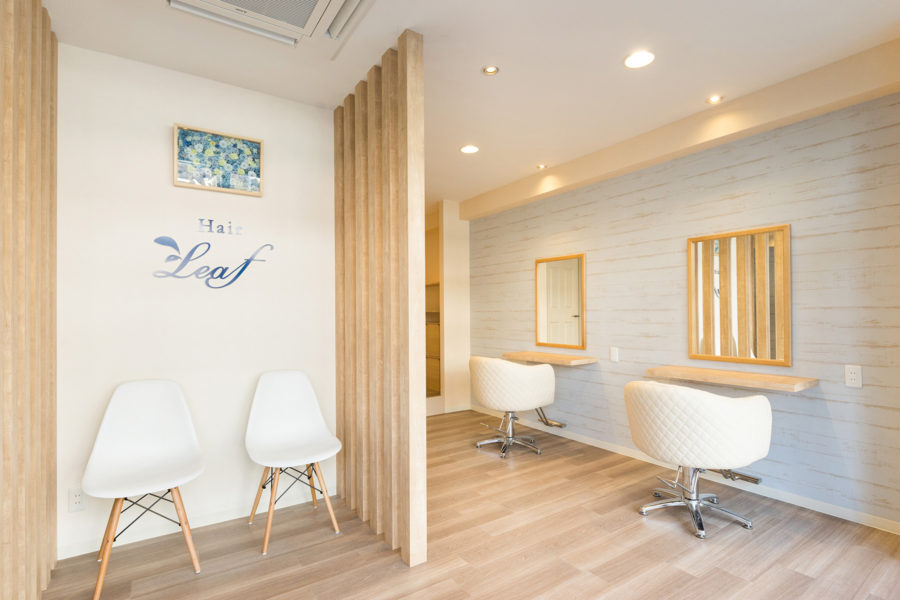 内装デザイン ナチュラル美容室 美容院 の内装デザイン・店舗デザイン 株式会社トラックス