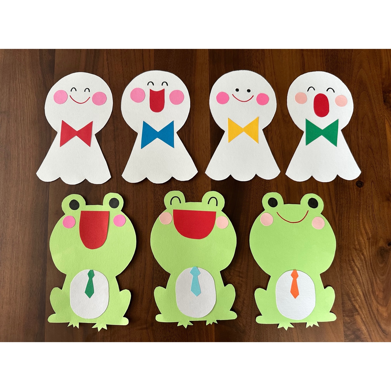 てるてる坊主製作キット6月壁面壁面壁面飾りフリマアプリ ラクマ