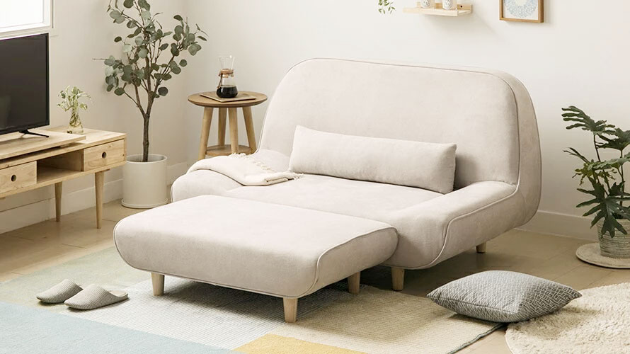 送料無料 幅100 ソファー リビング 1人暮らし 一人暮らし ロータイプ ソファ 1P 一人掛け 一人用 人気 新生活 おしゃれ お洒落 オシャレファブリック レザー調 オールシーズン 高級感 ベージュ