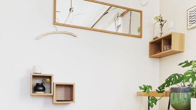 MUJI無印良品- 無印良品 壁に付けられる家具・コーナー棚・オーク材 ナチュラル 良品計画の通販 by ぴコ5んこ'sshopムジルシリョウヒンならラクマ