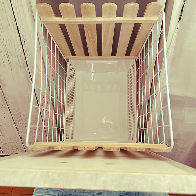 机 ダイソー ワイヤーネット収納 可動式収納棚 DIY などのインテリア実例 - 2020-12-02 13:47:05RoomClip ルームクリップ