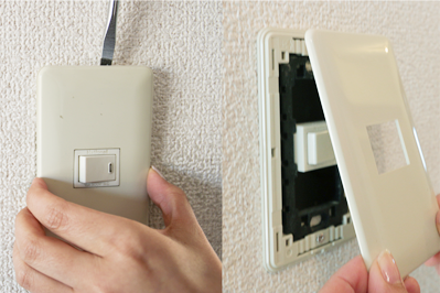 スイッチカバー おしゃれ コンセントカバー 白 ホワイト 1口 2口 3口 スイッチプレート コンセントプレート 電気スイッチカバー 新築 賃貸DIY 人気 シンプルBuyee