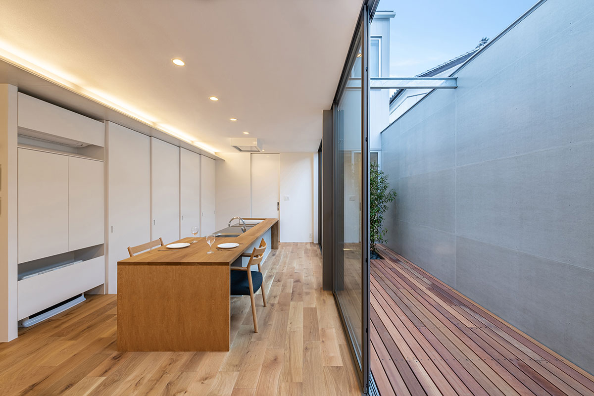 西尾 家の中心に中庭があるカーテンのいらない家 愛知・東海エリアの平屋・注文住宅・デザイン住宅シンプルイズ