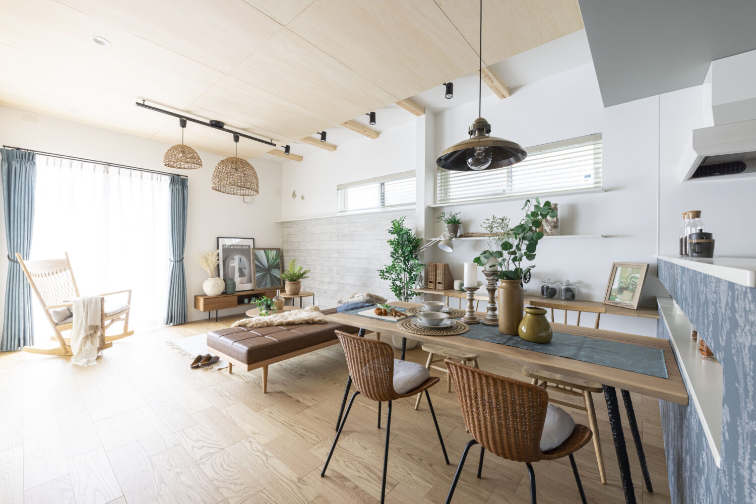 ルームツアー モダンアートと植物で飾る、ボタニカルなお部屋づくり観葉植物1LDKRoom tour