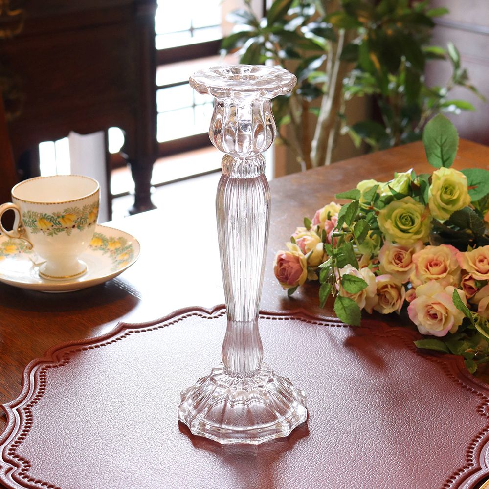 クリストフル CHRISTOFLE キャンドルホルダー キャンドルスタンド アンティークのある