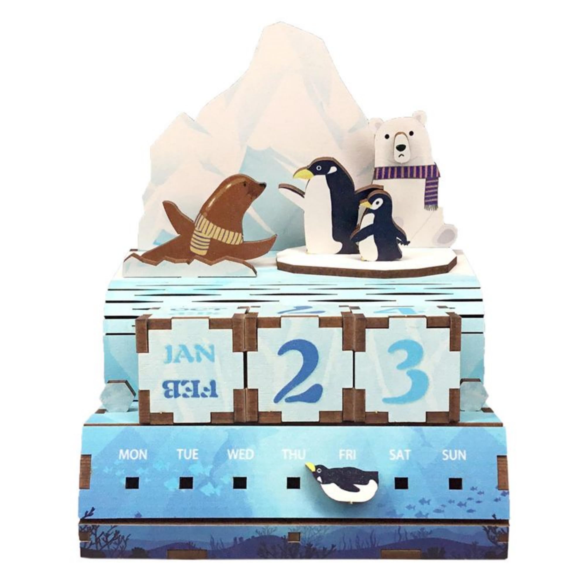 インテリアとしてもおしゃれ♪くり返しずっと使える「万年カレンダー」キナリノ