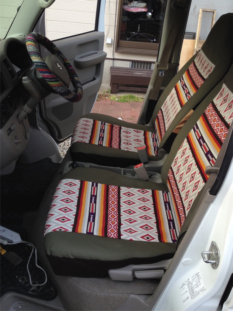 My Car 自慢 シートカバー