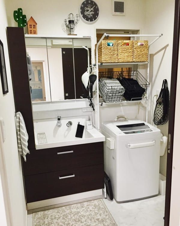 tower 山崎実業 タワー 洗濯機横マグネット折り畳み棚 洗濯機ラック ランドリー収納 洗面所 洗濯機横 隙間収納 脱衣所 収納棚 タオル収納おしゃれ : モノギャラリー - 通販 - Yahoo!ショッピング