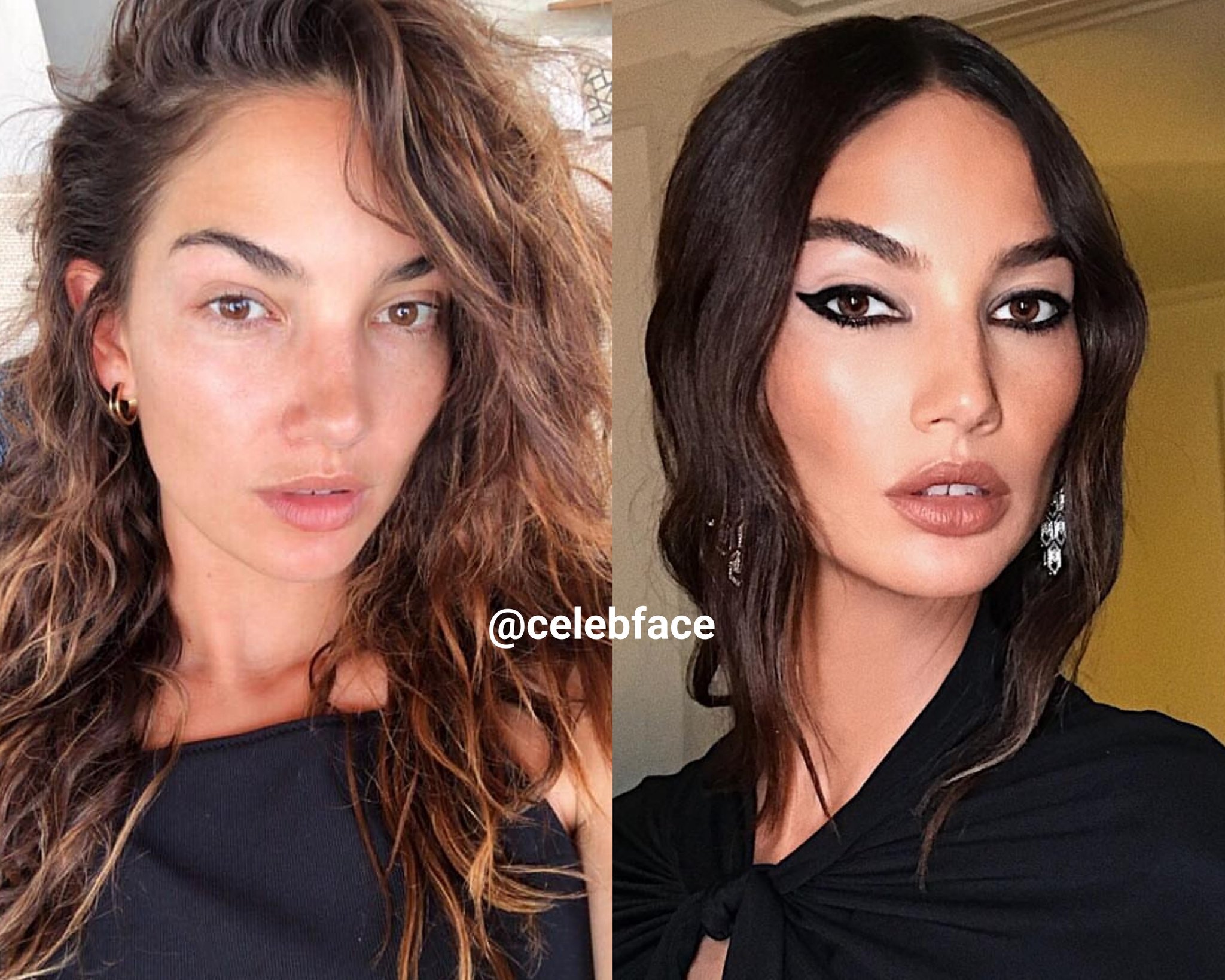 Instagram account Celebface exposes celebrity