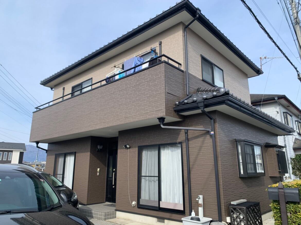 豊田市御船町 K様邸 外壁塗装・屋根カバー工法施工事例豊田市・岡崎市・刈谷市の外壁塗装・屋根塗装はリフォームスタジオニシヤマ