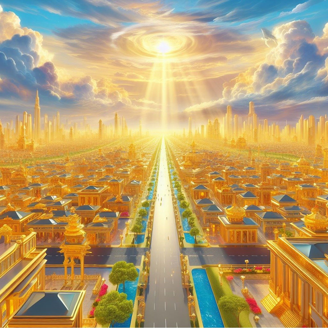 Heavenly New Jerusalem -