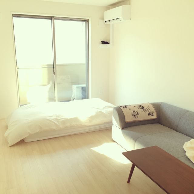 1R ミニマリストのおしゃれなインテリア・部屋・家具の実例RoomClip ルームクリップ