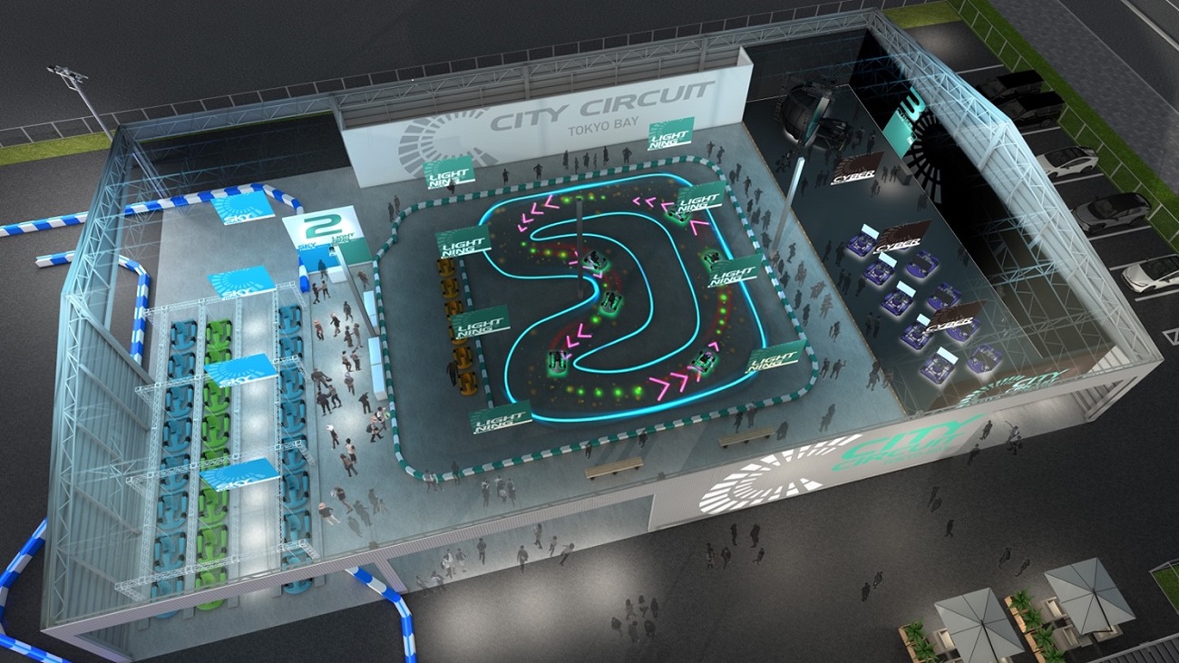 2023年10月末開業！パレットタウン跡地にモータースポーツエンタメ施設「CITY CIRCUIT TOKYO BAY」【江東区・台場】