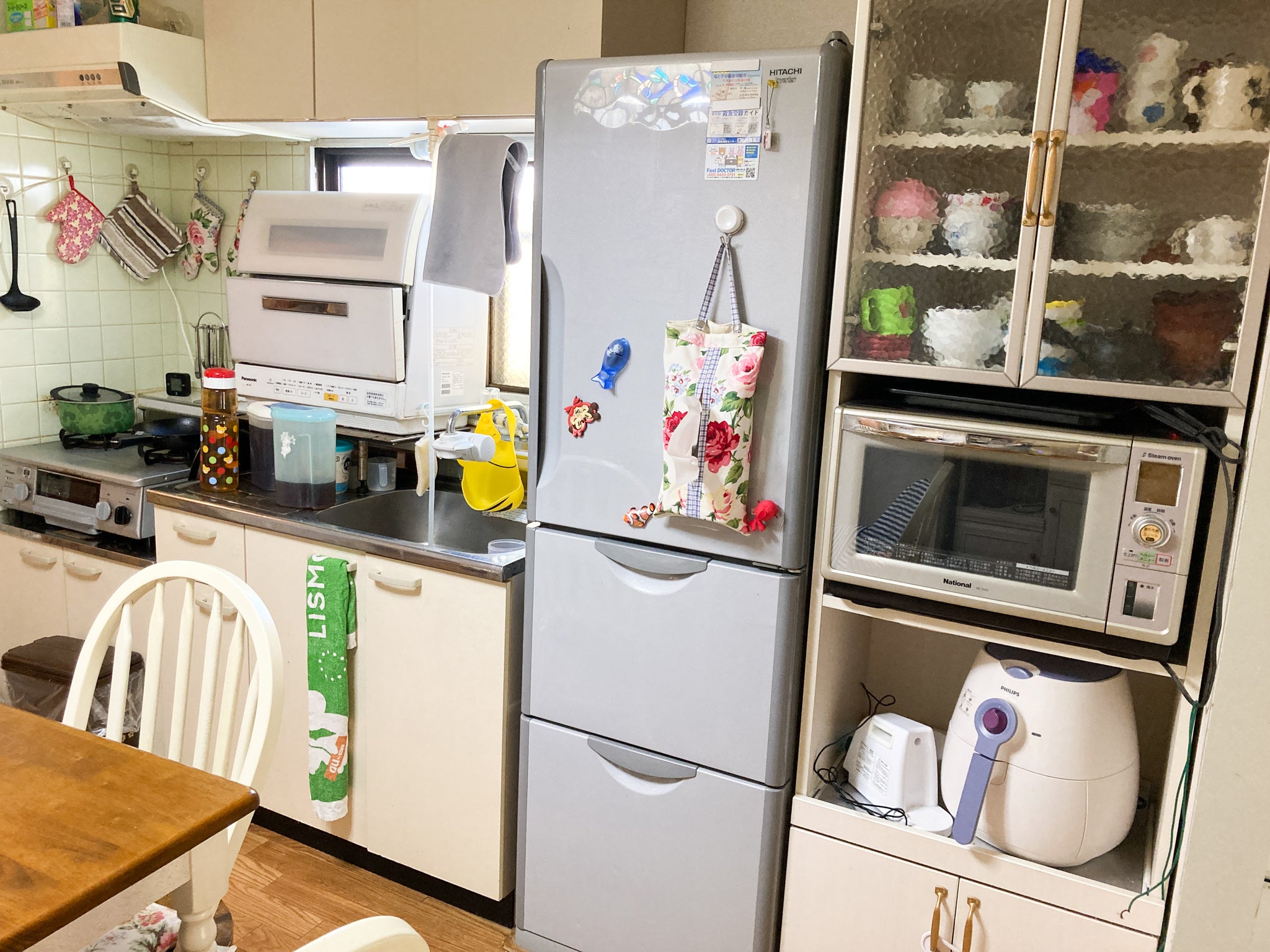 暮らしのインテリア アパートからマンションへ引越し。家事がスムーズに行えるキッチンづくり〜２LDKの賃貸暮らし mari_ppe_さんムクリ mukuri