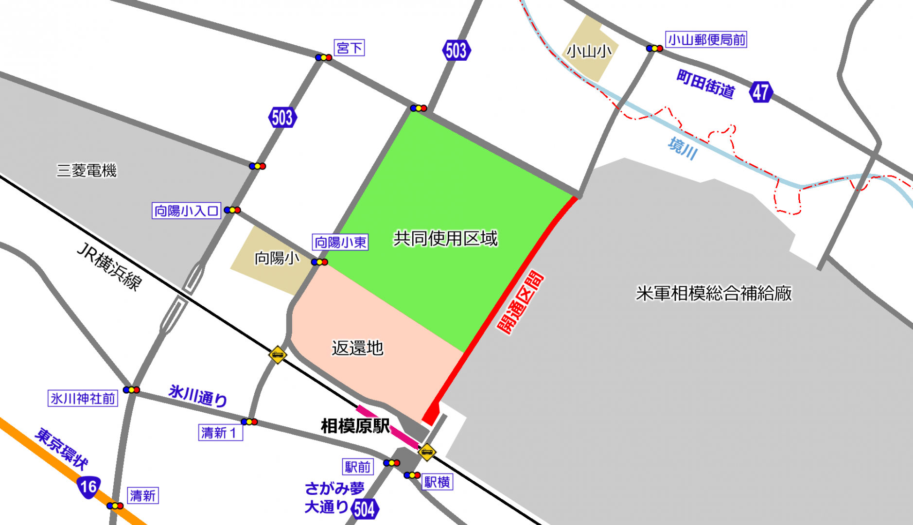 町田駅南（相模原市南区/地点名）の住所・地図｜マピオン電話帳