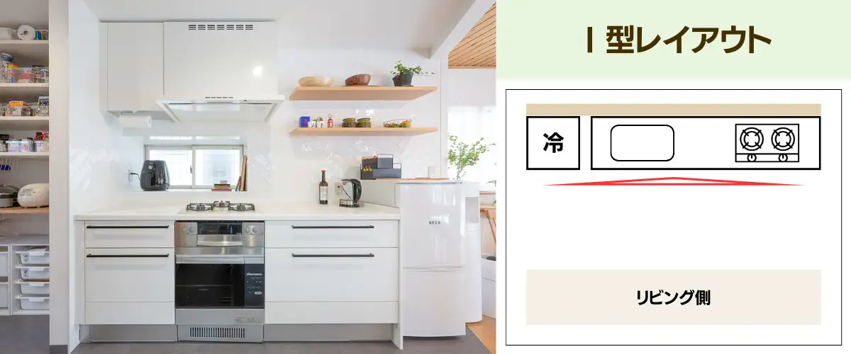 キッチン 冷蔵庫の最適な位置は？使いやすとおしゃれさ別にご紹介