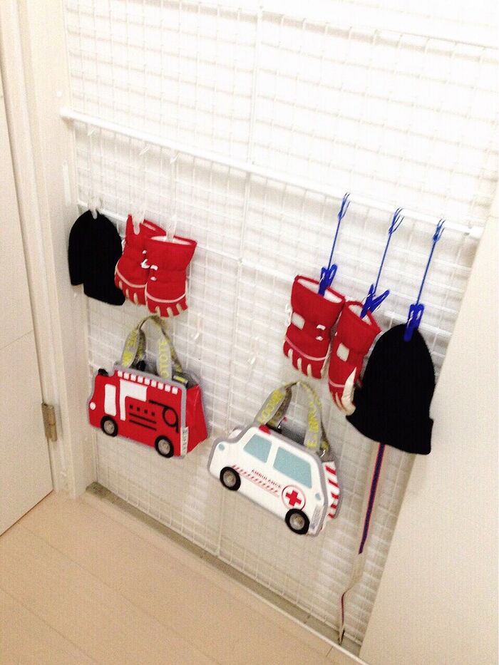 無印良品・IKEA「忘れ物がなくなる！」「来客時には移動ＯＫ」園グッズ収納アイデア5選たまひよ