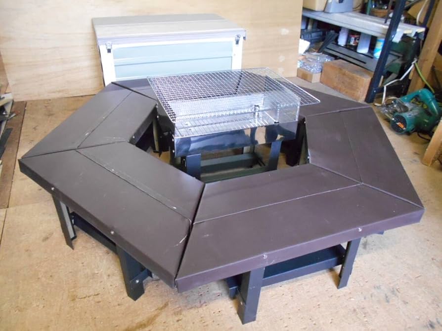 AZUMOA -outdoor & camping- 耐荷重は100キロ越え！！質実剛健を極めるステンレス焚き火テーブル 鐵火-kurogane-改専用 焚火調理ゴトク BBQ オプション 串焼き アウトドア 焚火台 - 岐阜県飛騨市ふるさとチョイス - ふるさと納税サイト