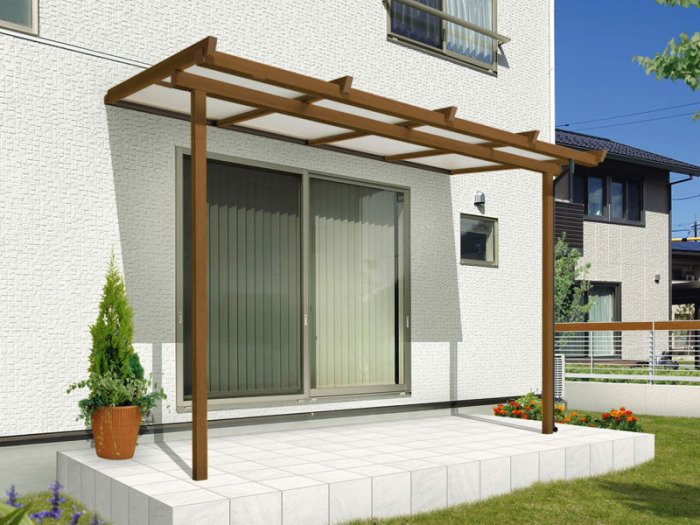 激安独立式 スタンダードテラス屋根 43品￥332,200～安心工事込