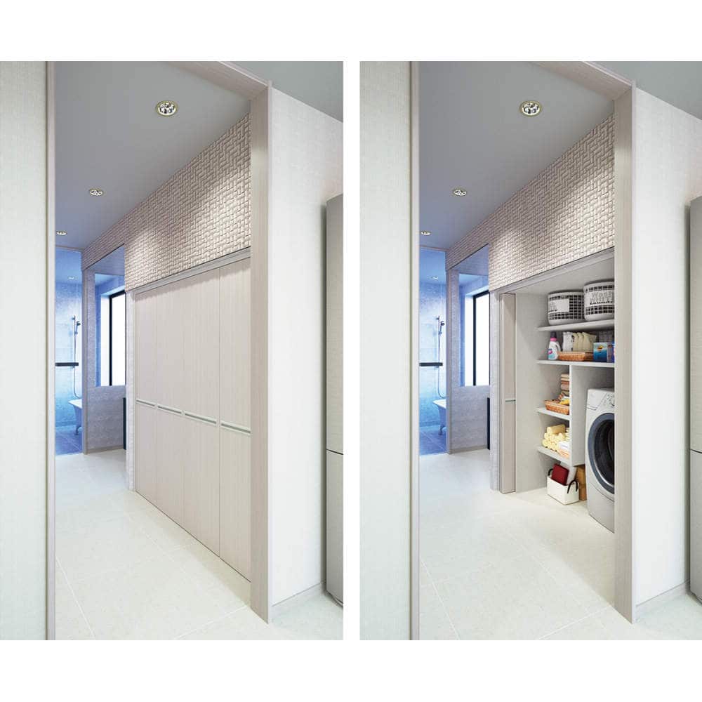 p0i9k1o7さんのリビングダイニングの収納扉 Panasonic・折れ戸 PA型 」 - p0i9k1o7さんのPanasonicの扉・戸 -イエナカ手帖