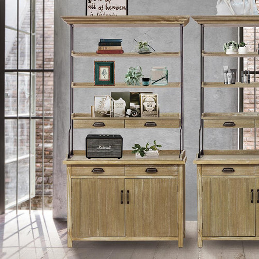 ミルフィーユシェルフ ナチュラル 875*900*225サイズオーダー可 商品棚 美容室 棚・シェルフ・ラック B style 通販7274648Creema クリーマ