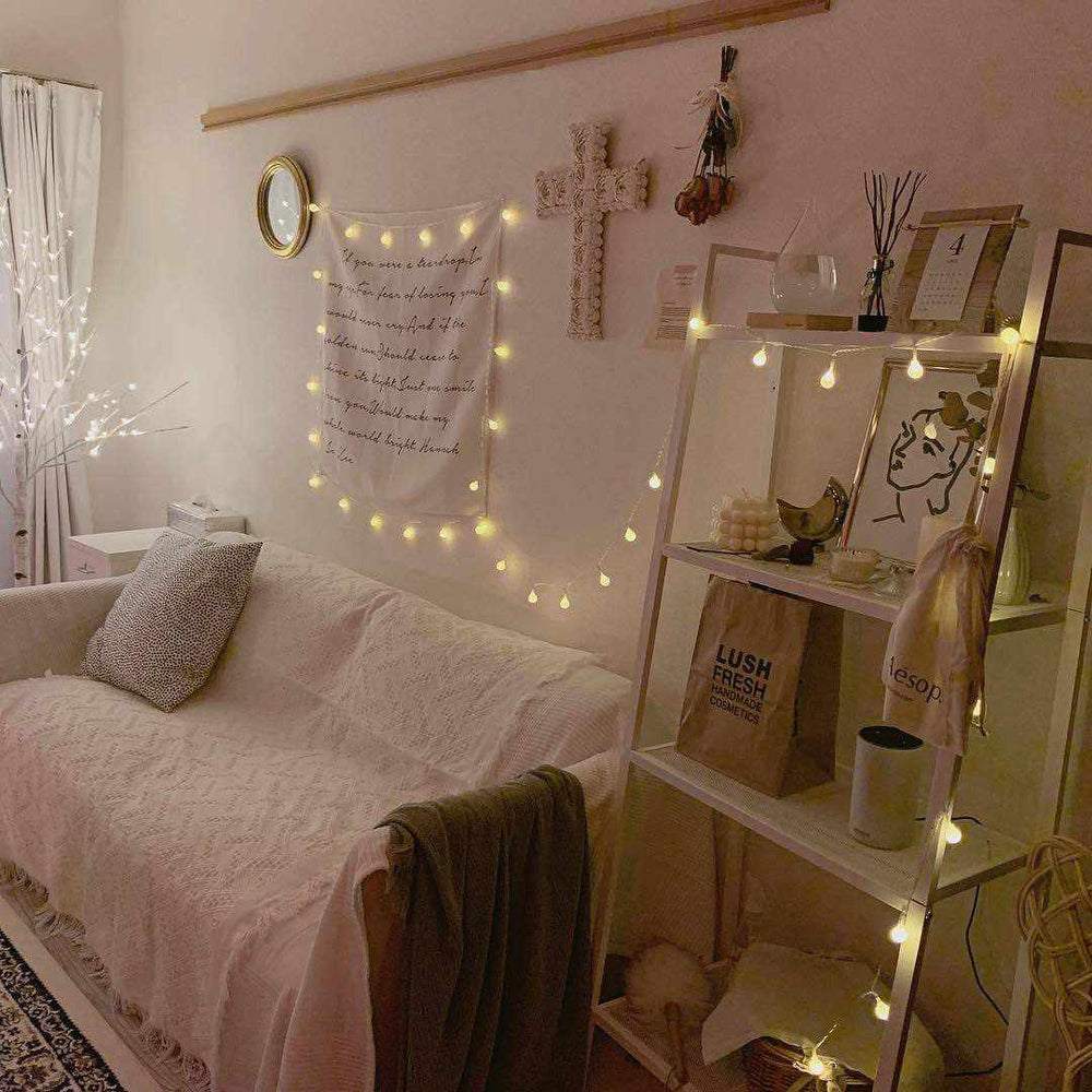 照明・インテリアライトLEDキャンドル型ライトやガーランド