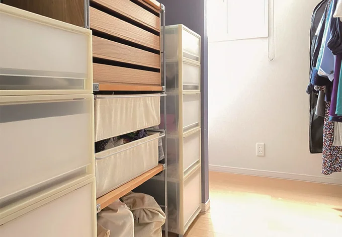 ＩＫＥＡ ｲｹｱ のﾜｰﾄﾞﾛｰﾌﾞをｶｽﾀﾏｲｽﾞしたｳｫｰｸｲﾝｸﾛｰｾﾞｯﾄ - 高気密×高断熱×高耐震「結露しない家」