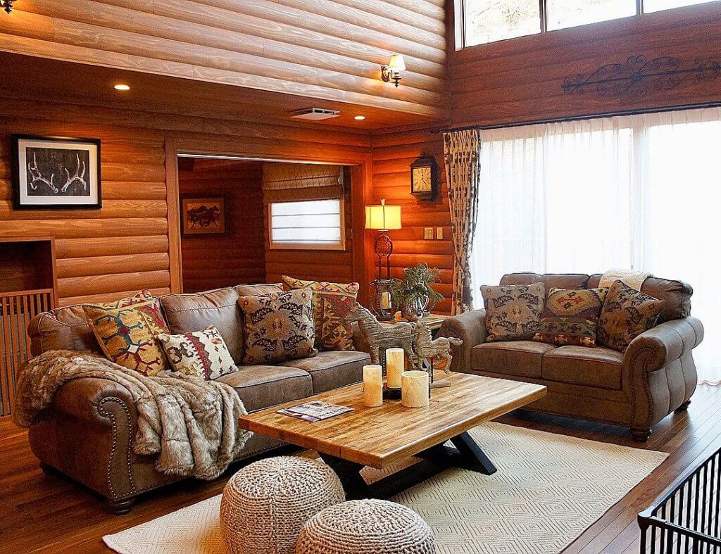 ログハウス風インテリア 木に囲まれた部屋に癒される実例14選COVEARTH MAGAZINE