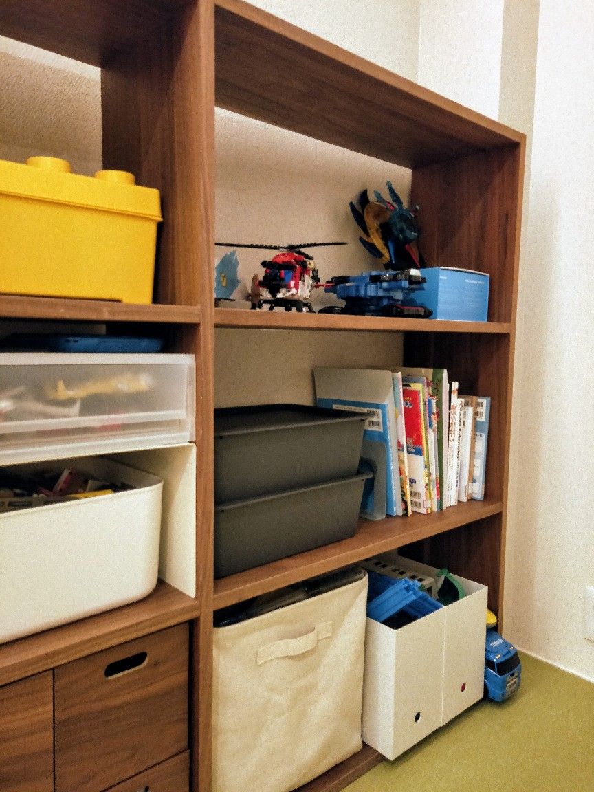 無印のスタッキングシェルフ用コの字棚の代用品自作アルゴ