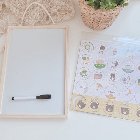 3coins やることリスト to do list お支度ボード 3coinsスリコ スリーコインズ 新品未開封入学入園Yahoo!フリマ 旧PayPayフリマ