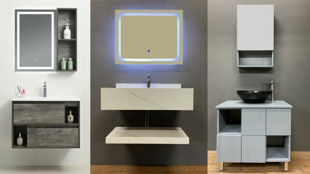 賃貸DIY 洗面所丸ごとDIY！普通の洗面台から造作風洗面台へ