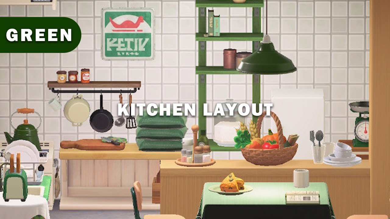 あつ森 おしゃれなリビングルームのインテリア～マイホーム1階中央のお部屋レイアウト～ - マイミーボックス myme box