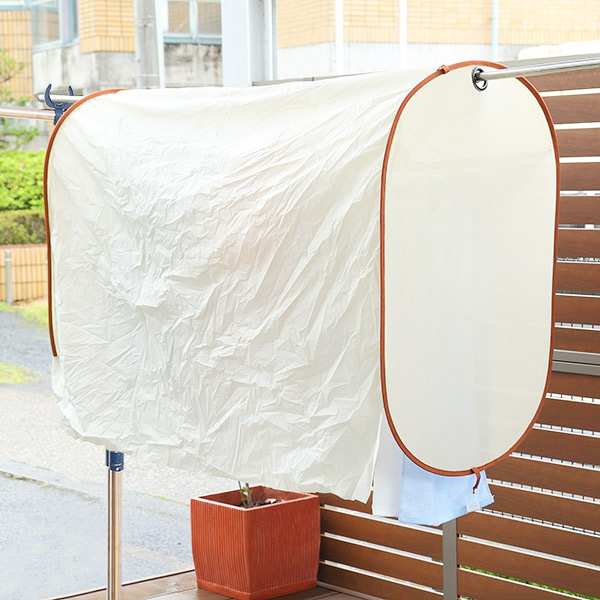 風を通す雨よけ洗濯物カバーアイメディア株式会社