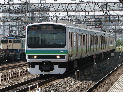 L特急さざなみ10号 あさま E231系普通 E531系の運転室展望BD