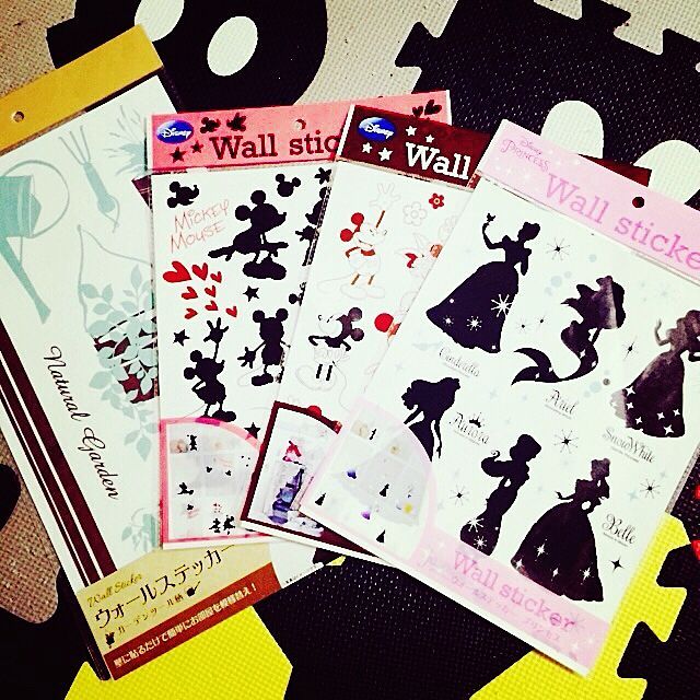 ディズニー ナイトメア・ビフォア・クリスマス ウォールステッカー ぷっくりクリアステッカー ダイソ