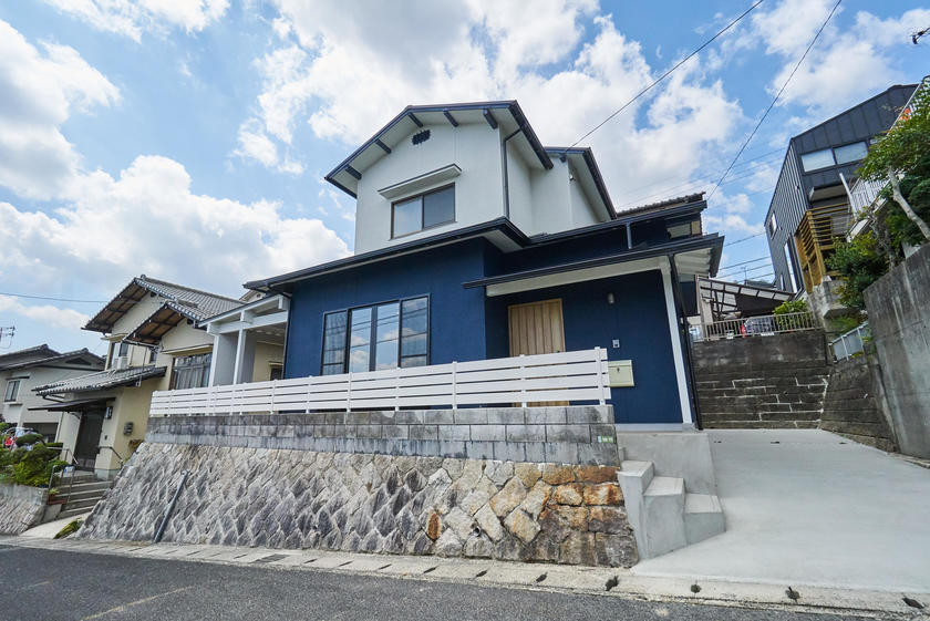 カリフォルニア風 西海岸スタイル アメリカンスタイル の家の施工事例香川・岡山・徳島の注文住宅と家づくりなら日進堂