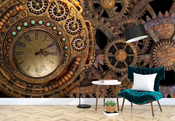 サンクトペテルブルクロシアのパブのスチームパンクなインテリアスタイルPremium写真