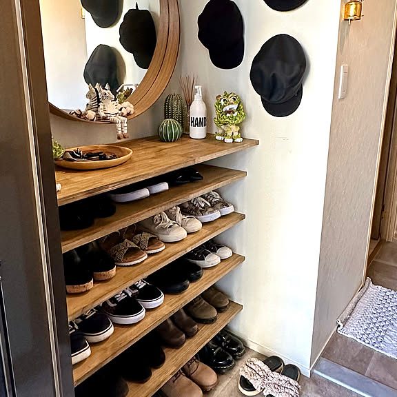 靴の収納アイデア46選☆おすすめ100均アイテム＆DIY例もご紹介