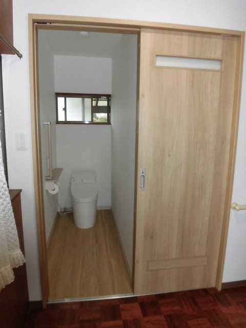 室内引戸 トイレ片引き戸 A34 ノンケーシング枠 13220 W1323×H2033mm ラフォレスタF YKKap 木質インテリア建材 鍵ドア交換 おしゃれ