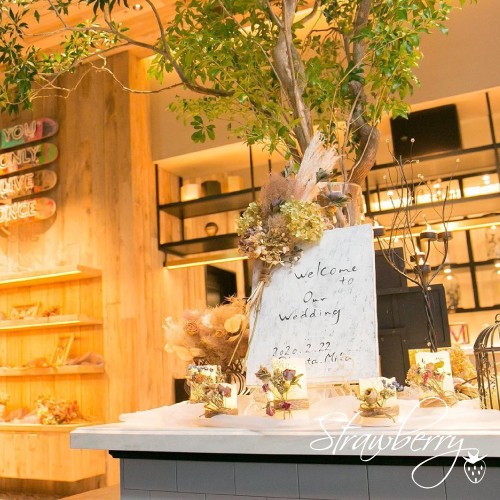 結婚式のウェルカムスペースアイデア