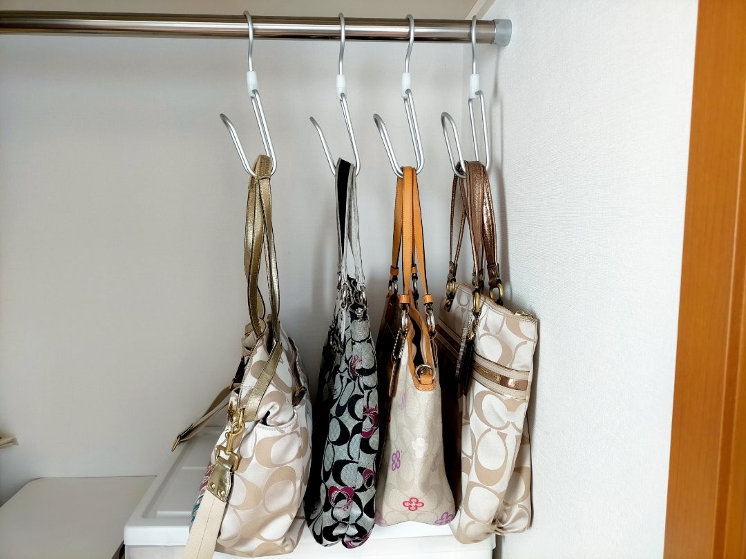 形崩れしない！ダイソーの吊り下げバッグ収納が優秀すぎた！ 池田真子整理収納アドバイザー- エキスパート - Yahoo!ニュース