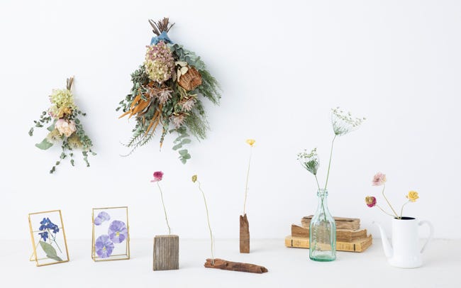 チャレンジショップ 花を使ったインテリア雑貨ブーケ工房Flowerイベント販売情報九州電力薩摩川内複合施設センノオト