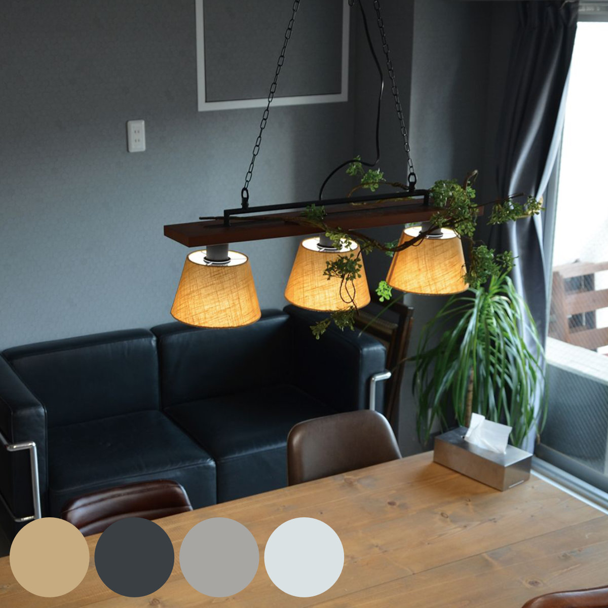 Amazon.co.jp : ペンダントライト アンティーク レトロ モダン おしゃれ 北欧風 シーリングライト 6灯 照明器具 ゴールド・黒ダイニング 食卓用 リビング 居間用 寝室 LED対応 6畳 8畳 E26 電球別売り 工事不要 引掛け式 明るい 大きめ 工事不要 :ホーム＆キッチン