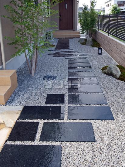 事例あり 和モダンの玄関を内観・外観にわけて紹介 - 茨城県の和の注文住宅なら「粋」-ノーブルホームつくば展示場