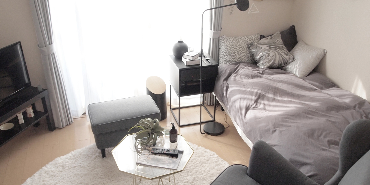 モダンなのにどこかナチュラル。グレーインテリアのお部屋をつくる3つのポイントSheage シェアージュ