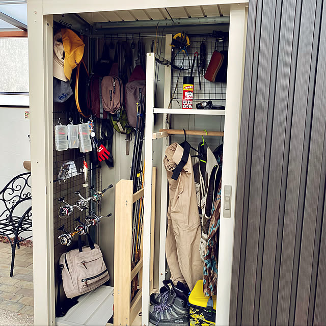 アパート生活 〜釣具の収納〜けんじの西海釣行記